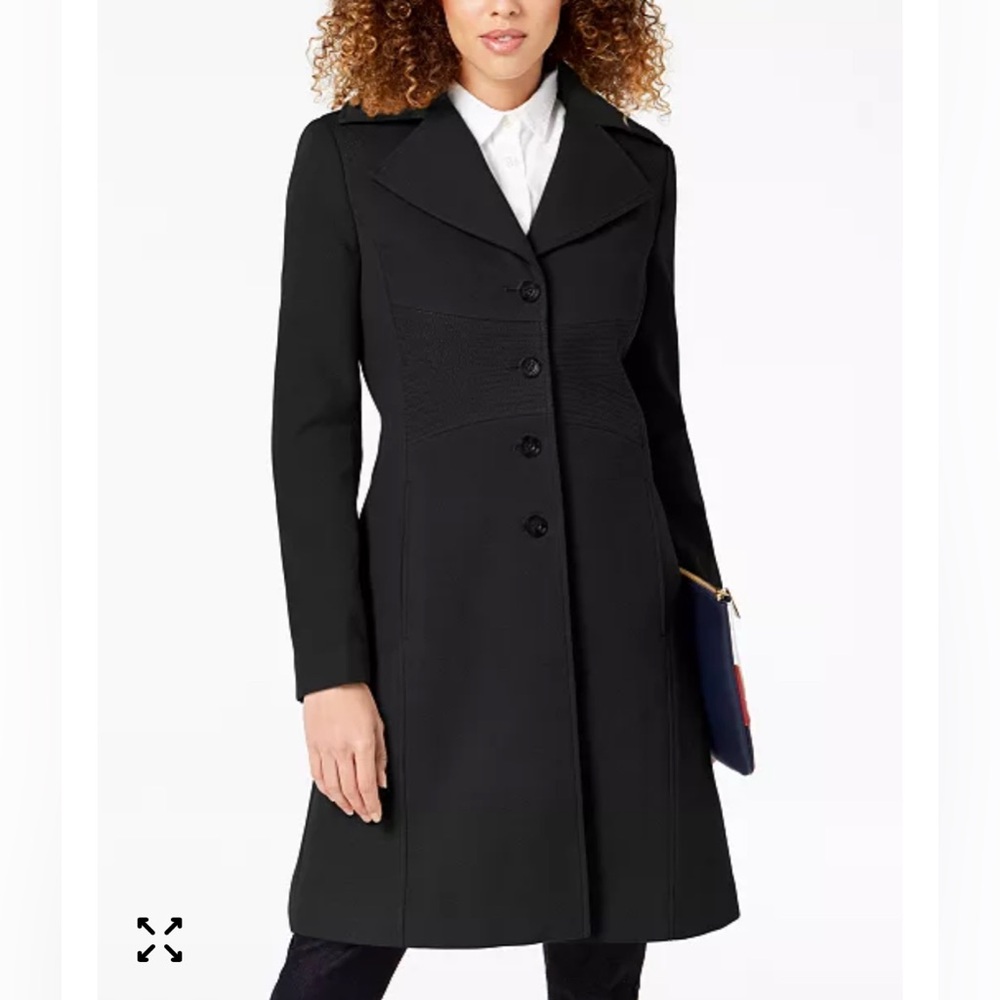 Tommy Hilfiger Single-Breasted Walker Coat